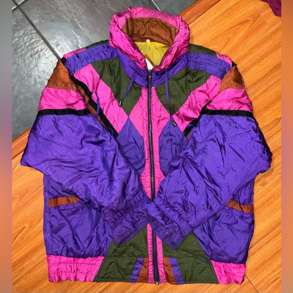 vintage 80s ski jacket